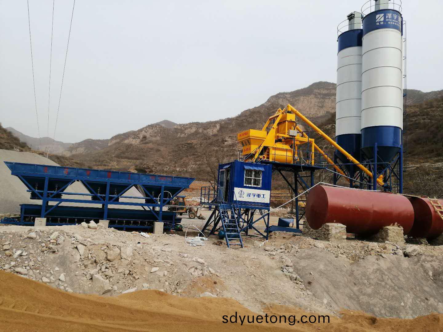 <b>hzs75混凝土攪拌站(zhan)</b>